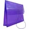 JAM Paper 9.75" x 13" Plastic Elastic Band Closure Expansion Envelopes, 12ct.